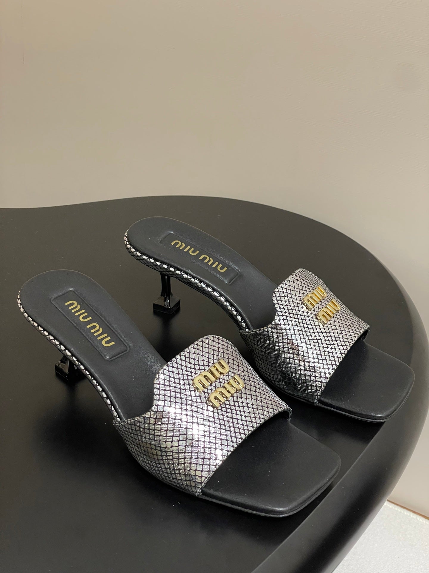 MI* 25SS high heel slippers  VIP