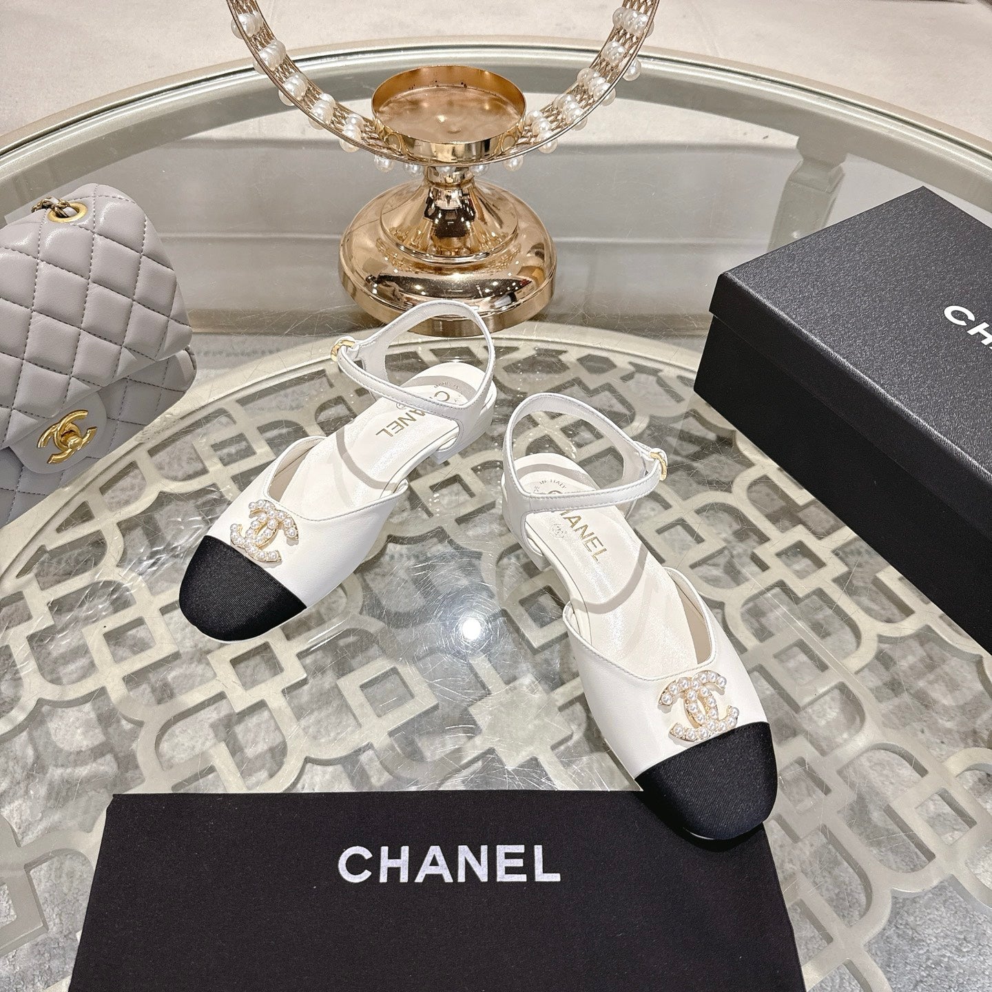 CHAN* 25SS Mary Jane Sandals