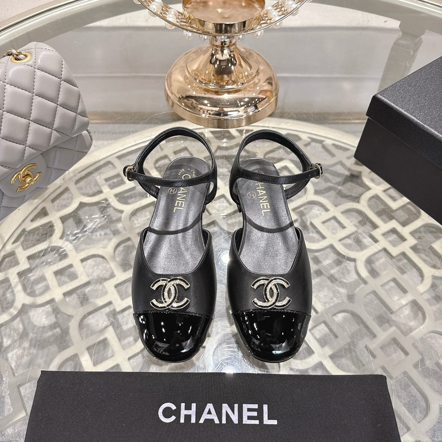 CHAN* 25SS Mary Jane Sandals