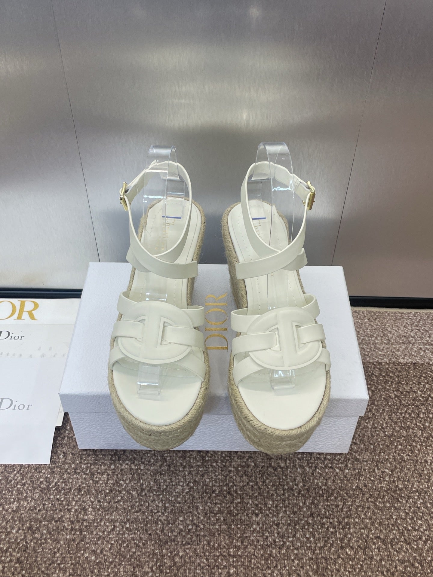 DIO* 25SSCD letter wedge sandals VIP