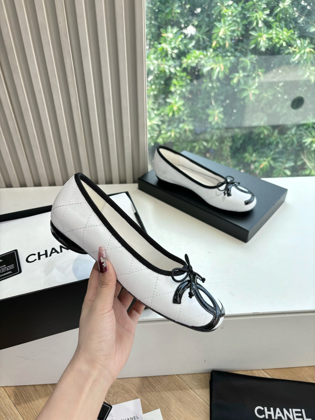 CHAN 25SS mesh/single shoes VIP