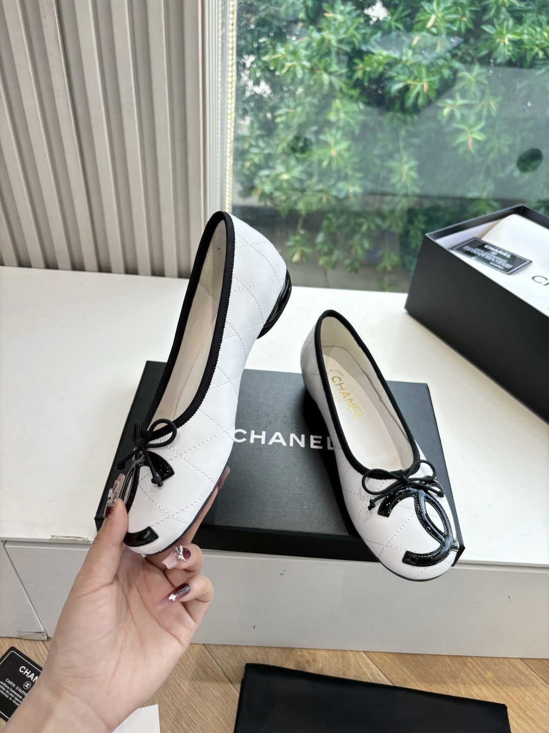 CHAN 25SS mesh/single shoes VIP