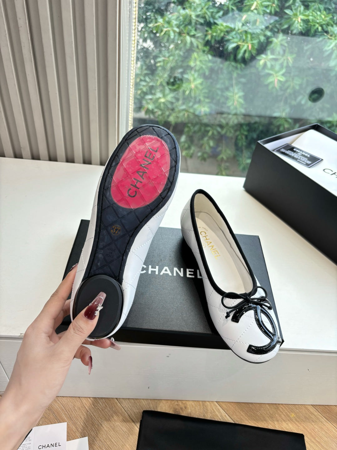 CHAN 25SS mesh/single shoes VIP