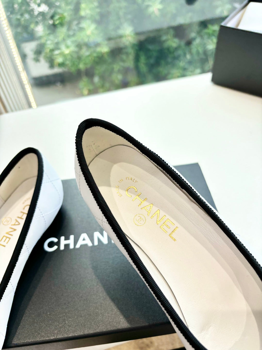 CHAN 25SS mesh/single shoes VIP