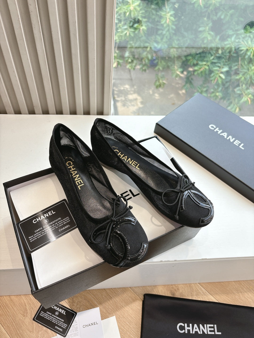 CHAN 25SS mesh/single shoes VIP