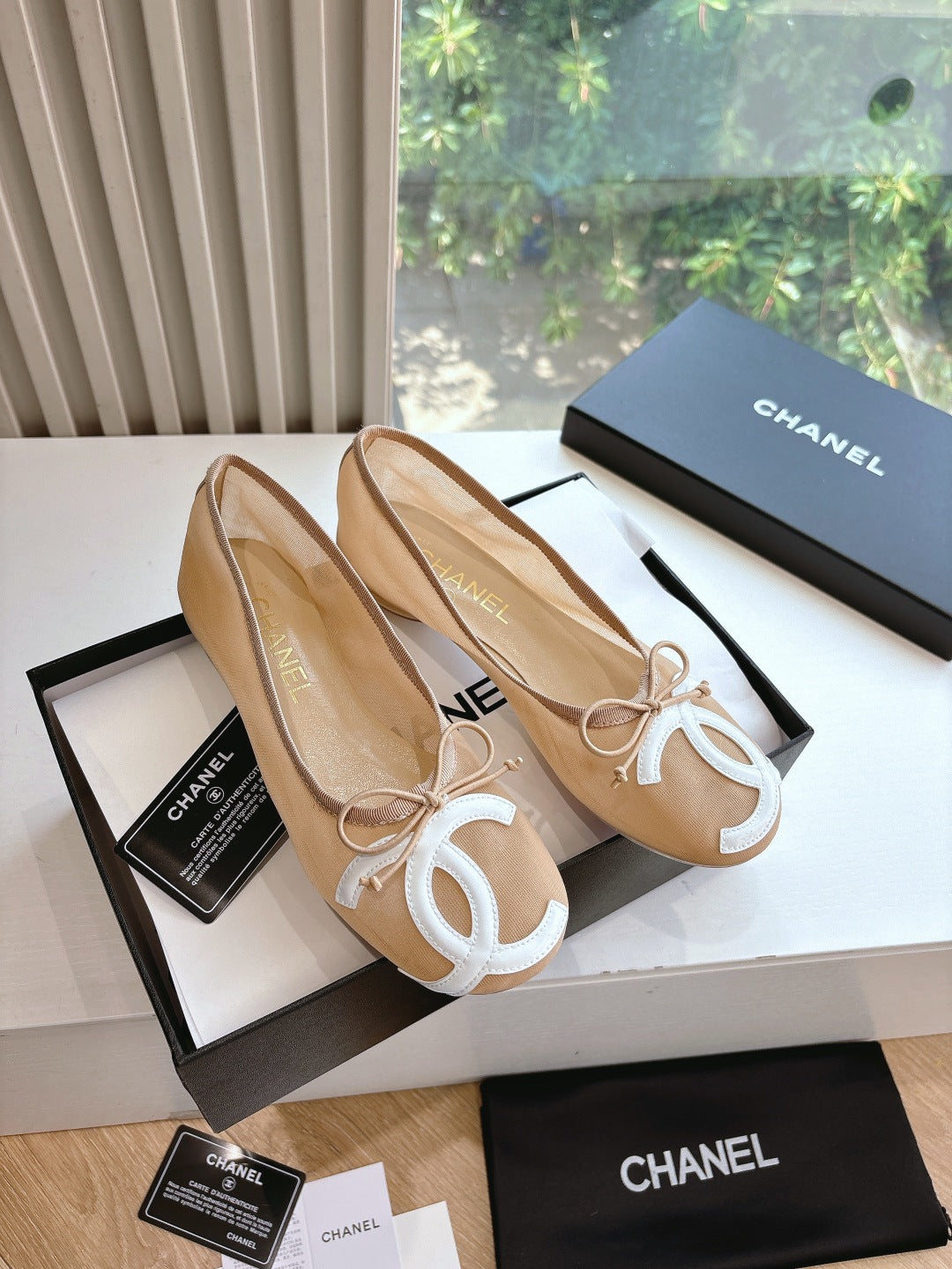 CHAN 25SS mesh/single shoes VIP