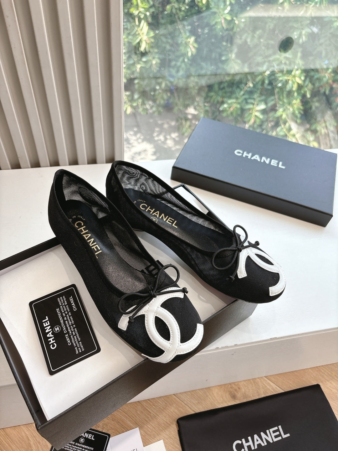 CHAN 25SS mesh/single shoes VIP