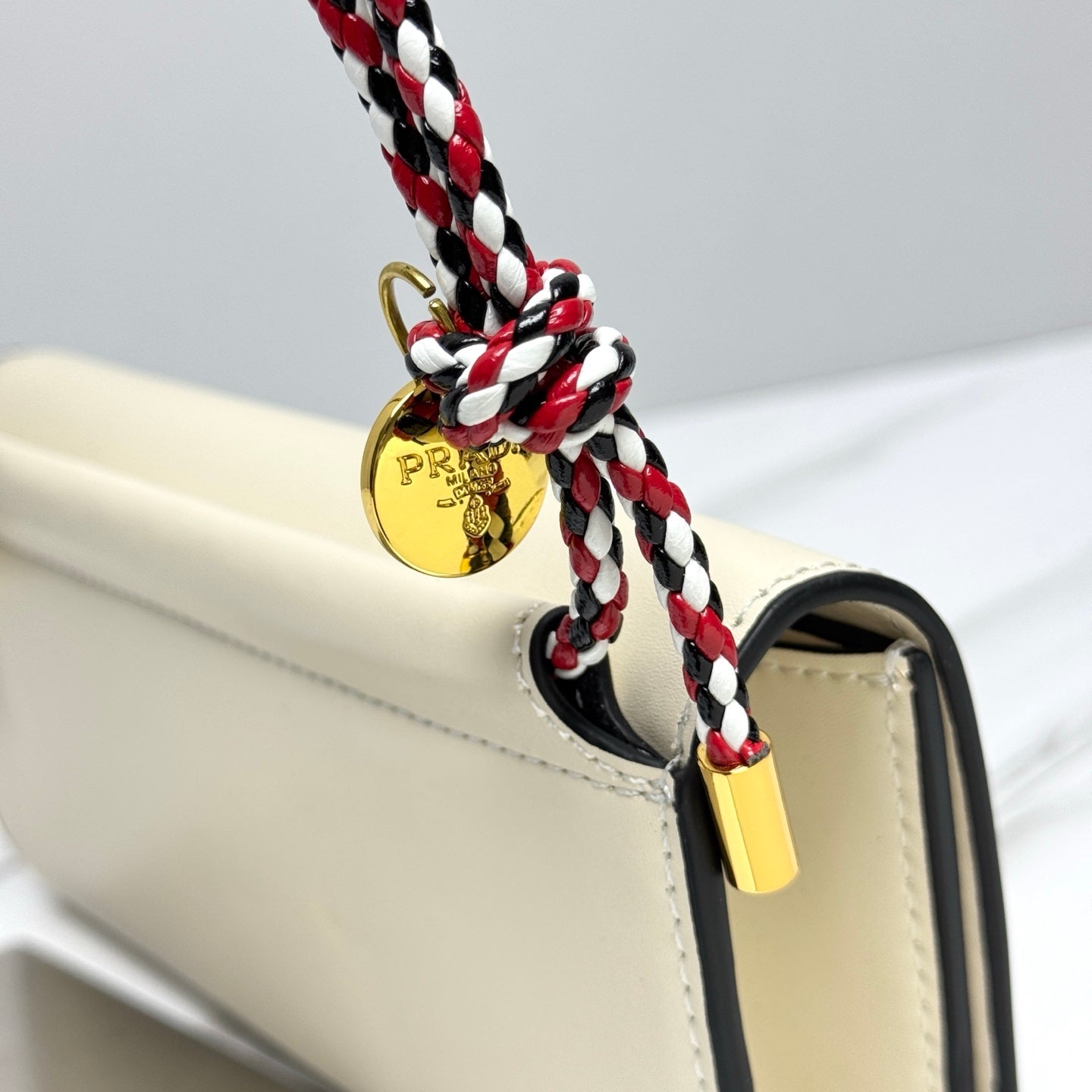 PRA* 25SS leather small bag