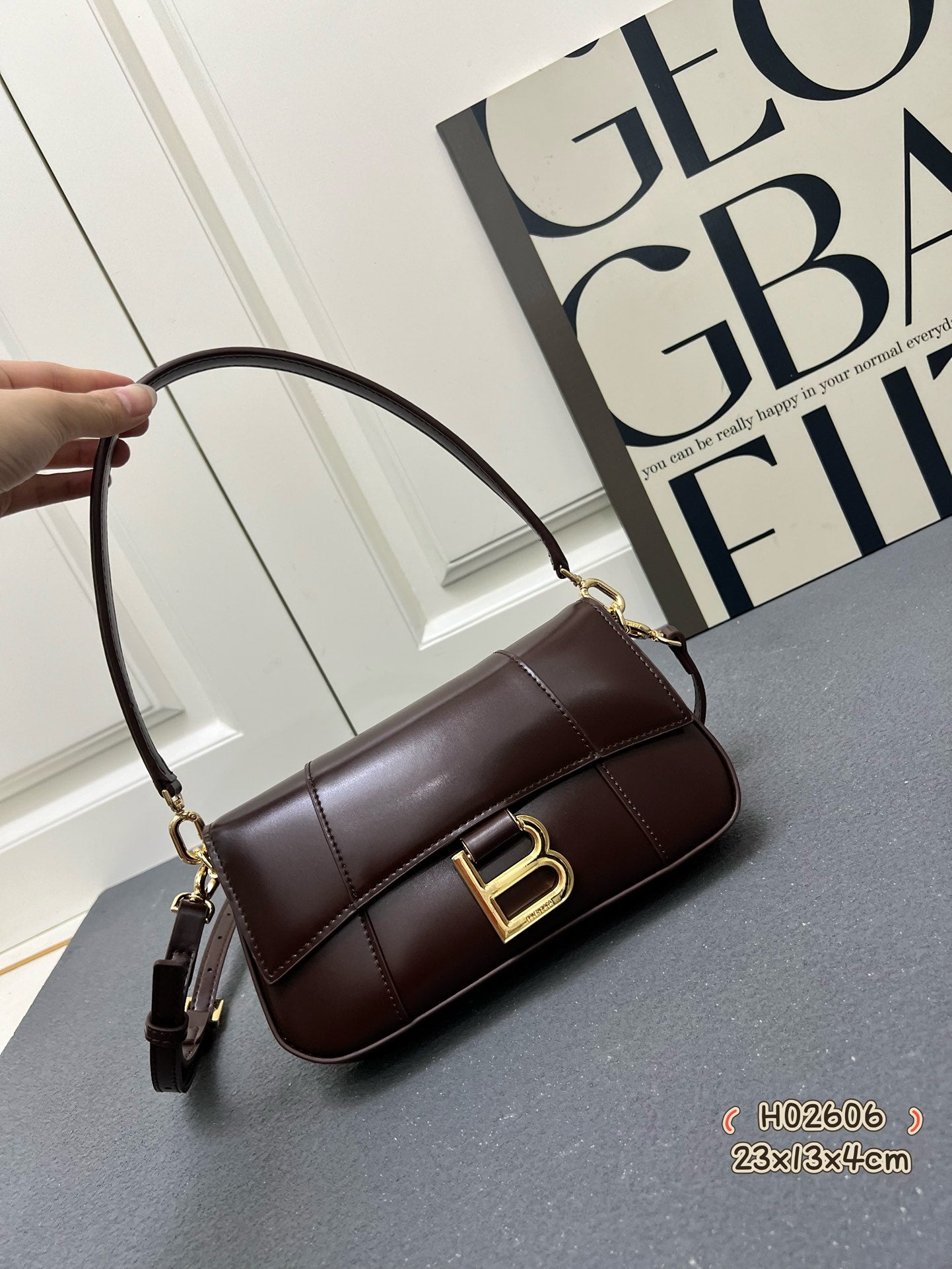 Balenci* 25SS Crossbody Bag