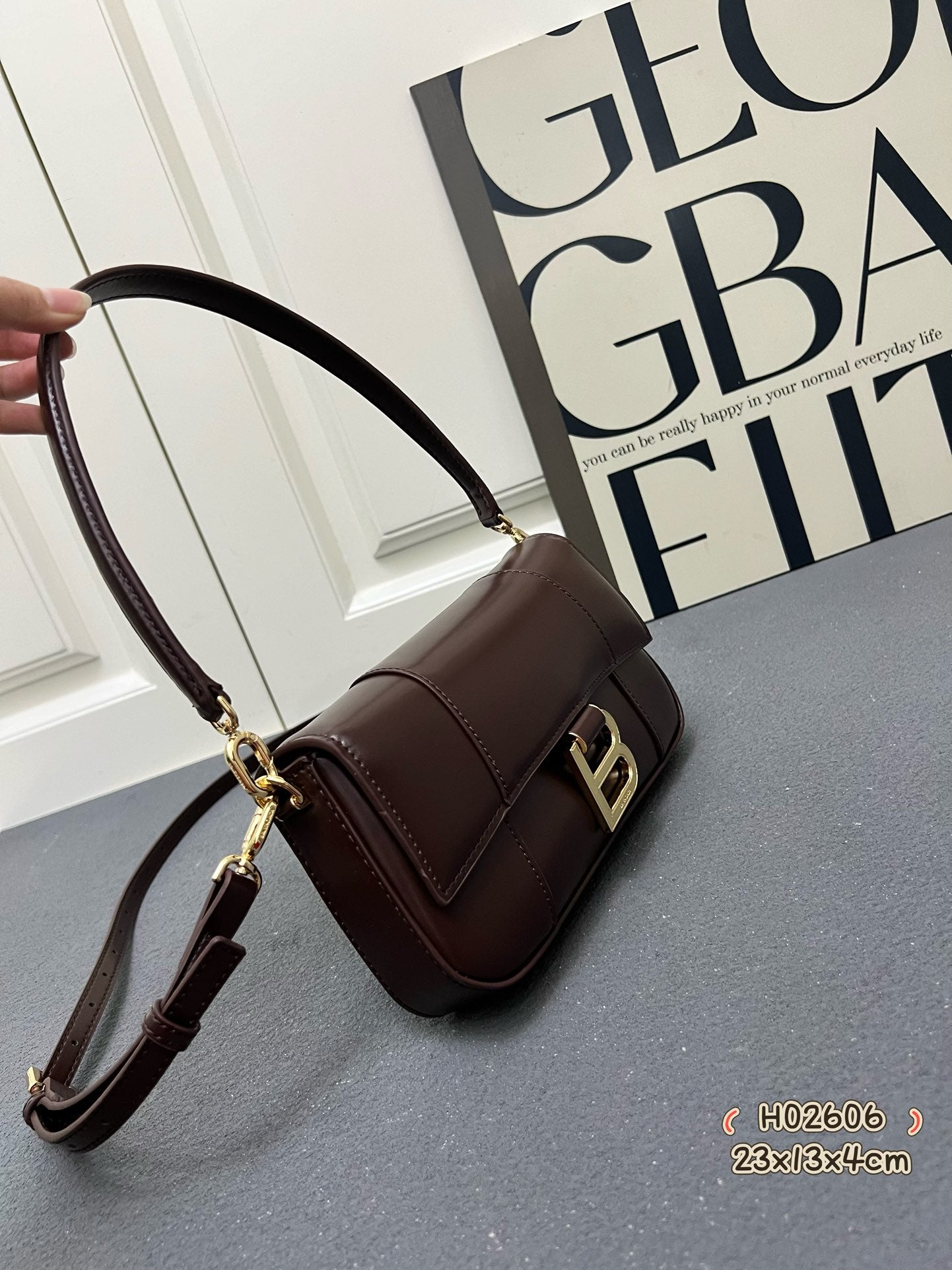 Balenci* 25SS Crossbody Bag