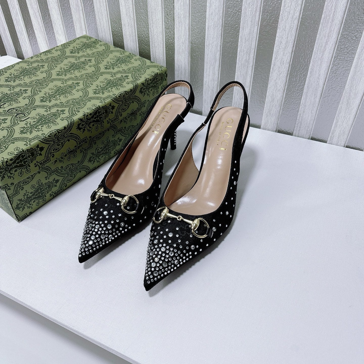 GUC* 25SS Diamond Heel/Flat Sandals