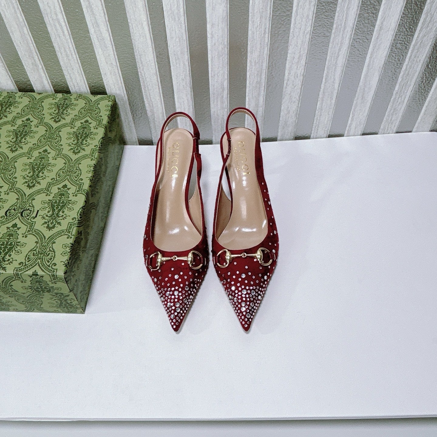 GUC* 25SS Diamond Heel/Flat Sandals