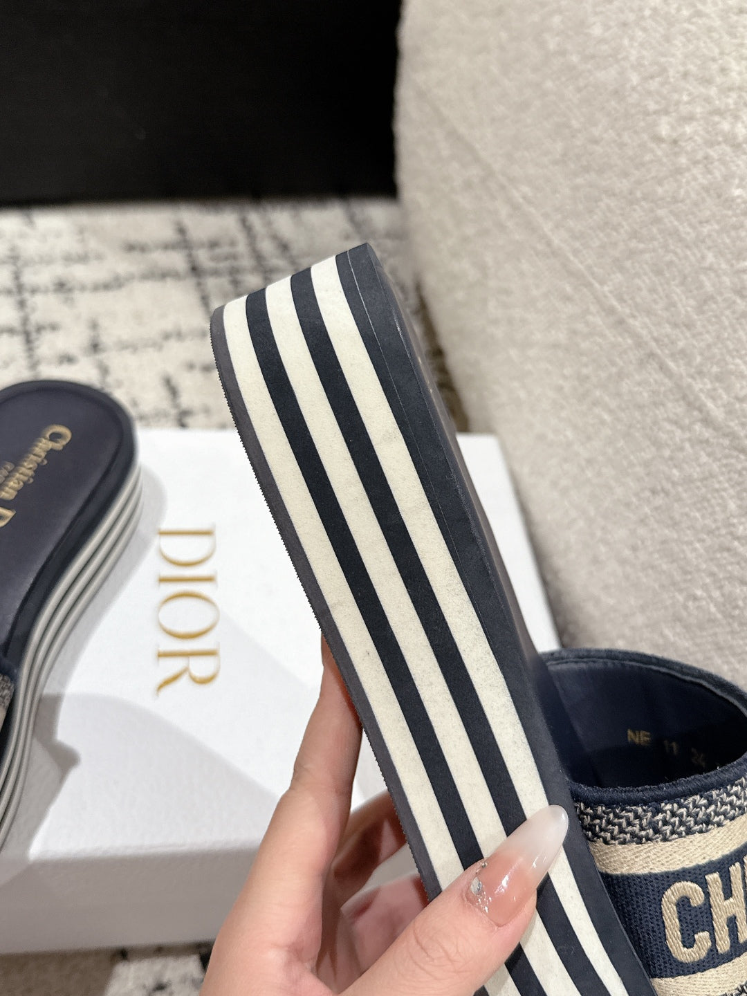 DIA* 25SS platform slippers