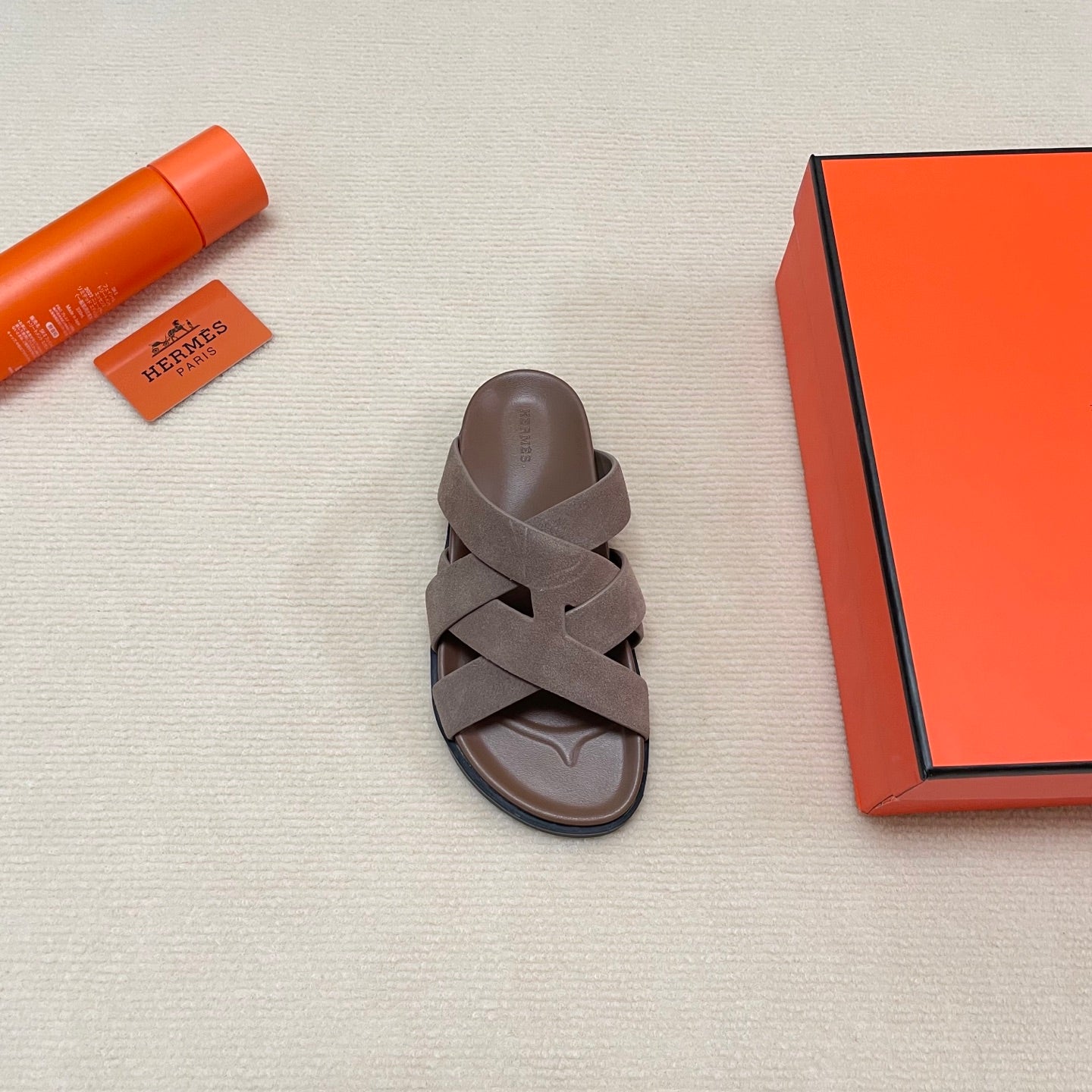 Herm* 25SS Cross Roman Slippers