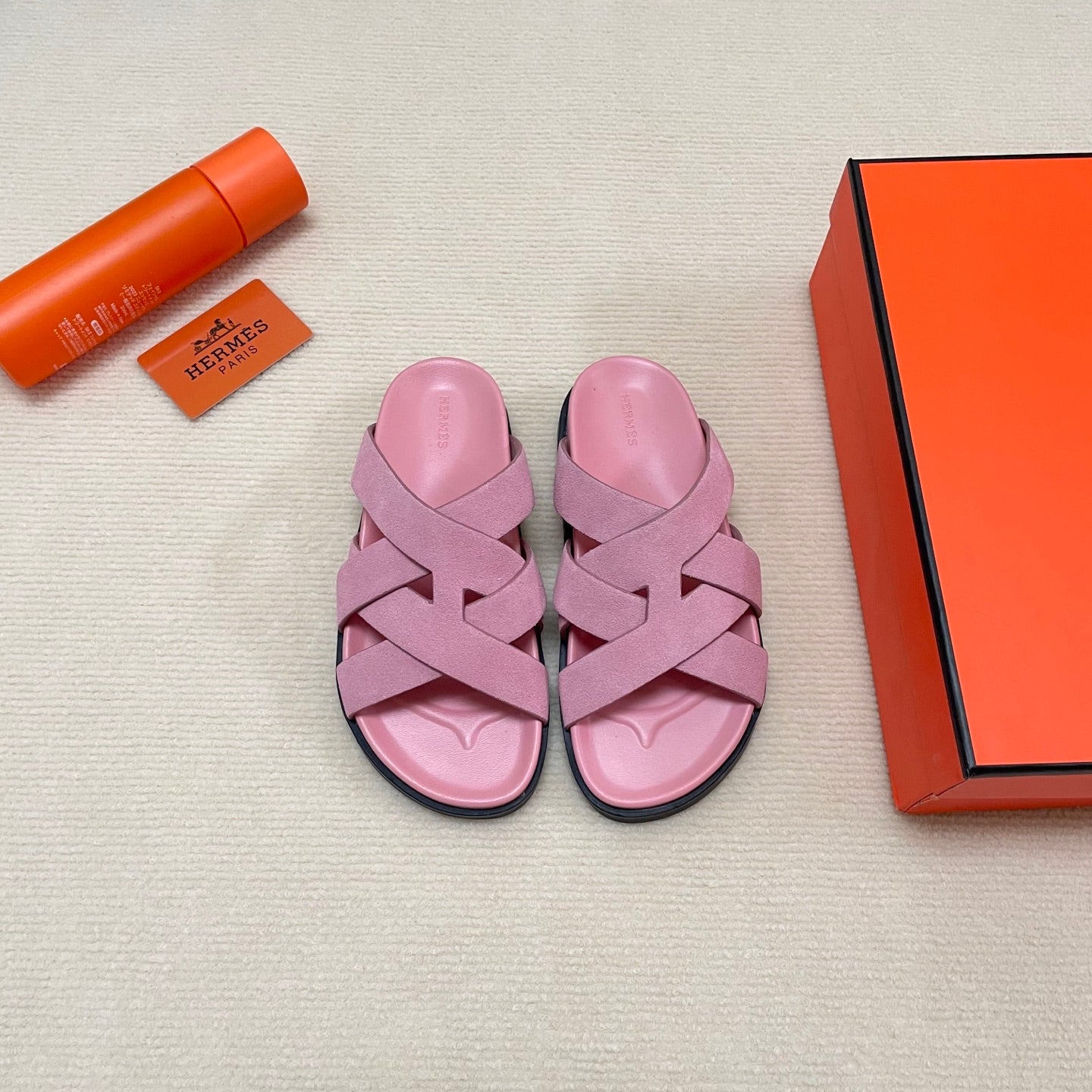 Herm* 25SS Cross Roman Slippers
