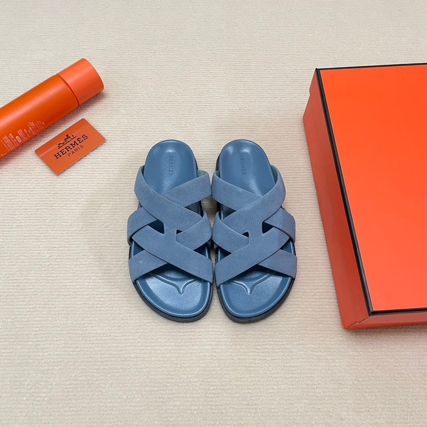 Herm* 25SS Cross Roman Slippers