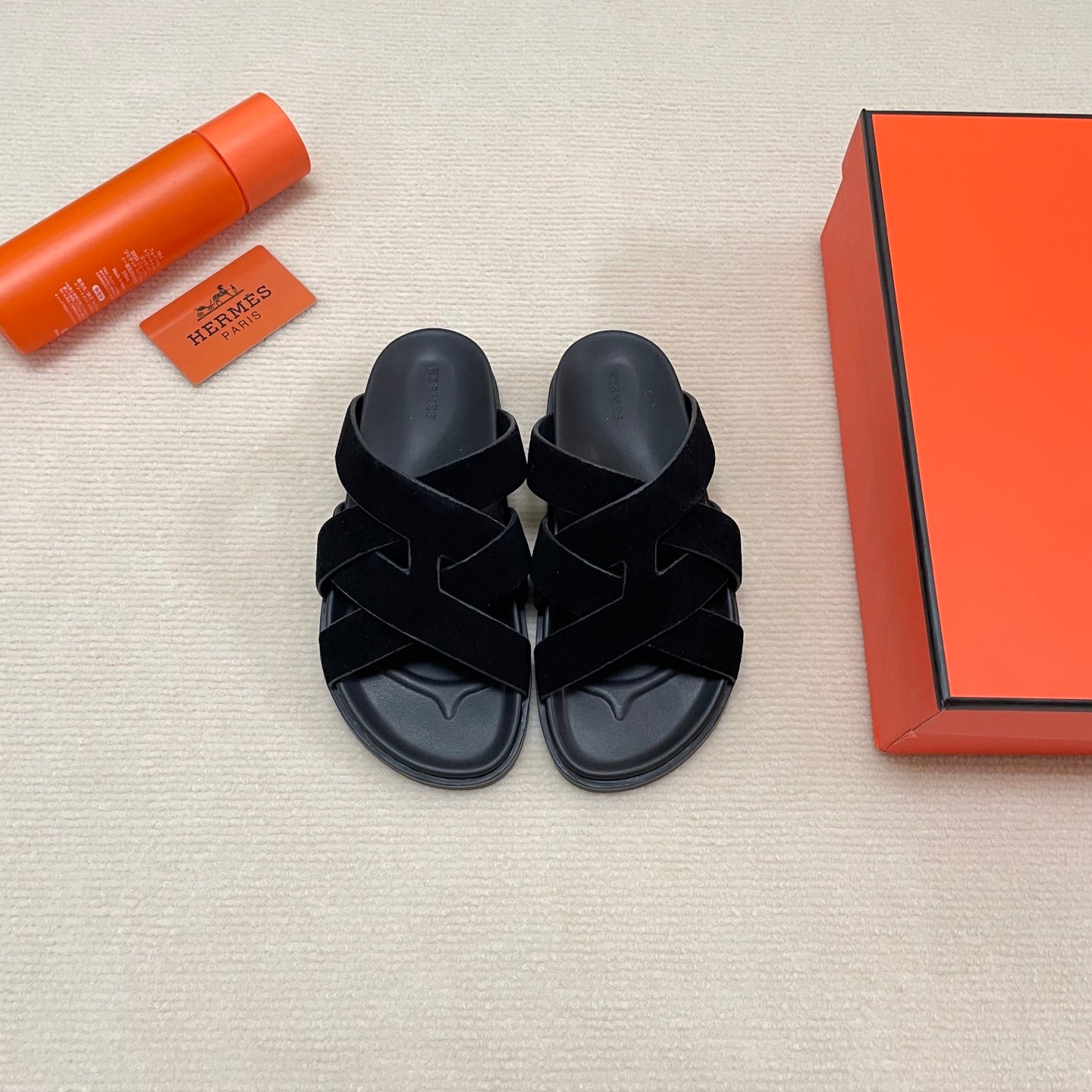 Herm* 25SS Cross Roman Slippers