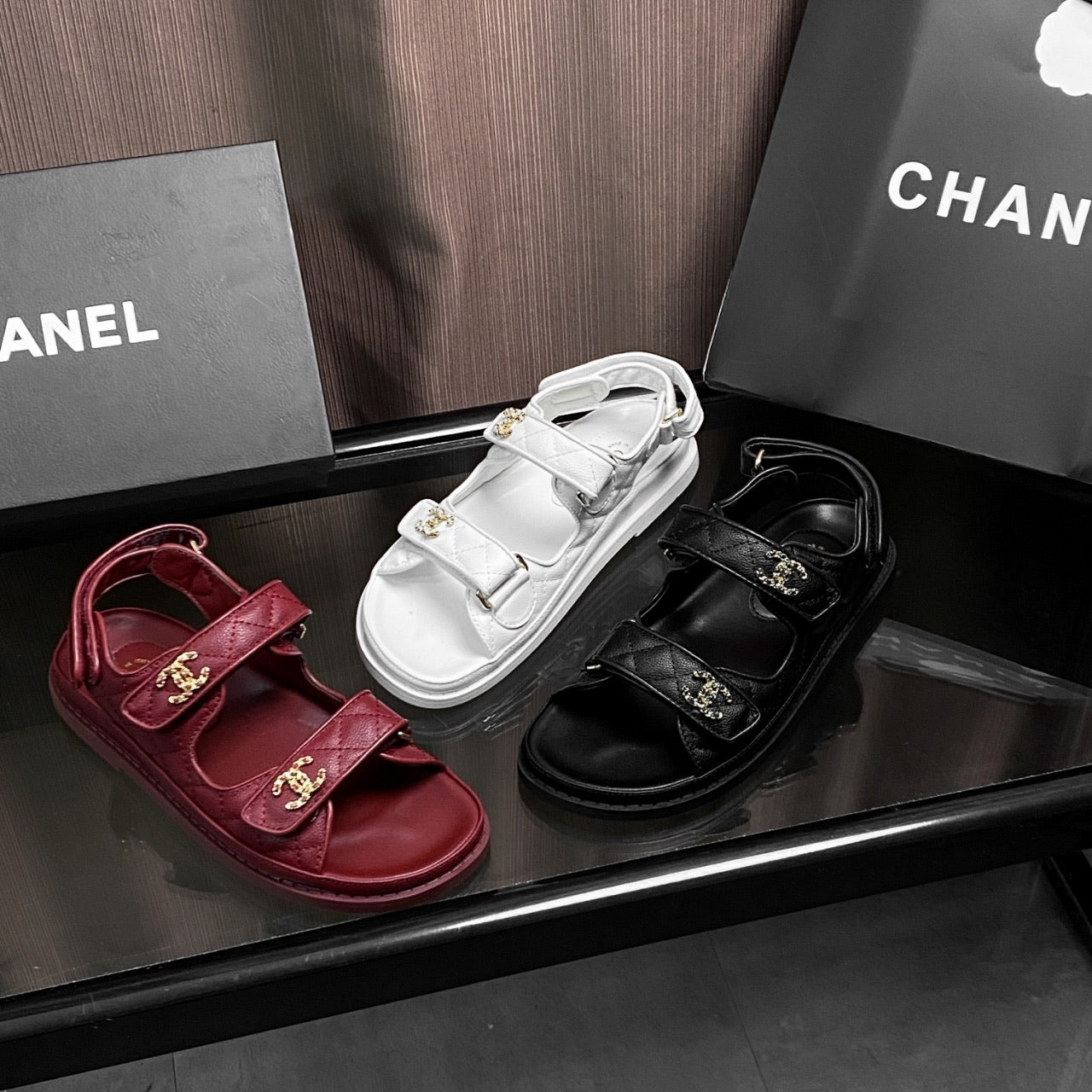 CHNA* 25SS Velcro Sandals