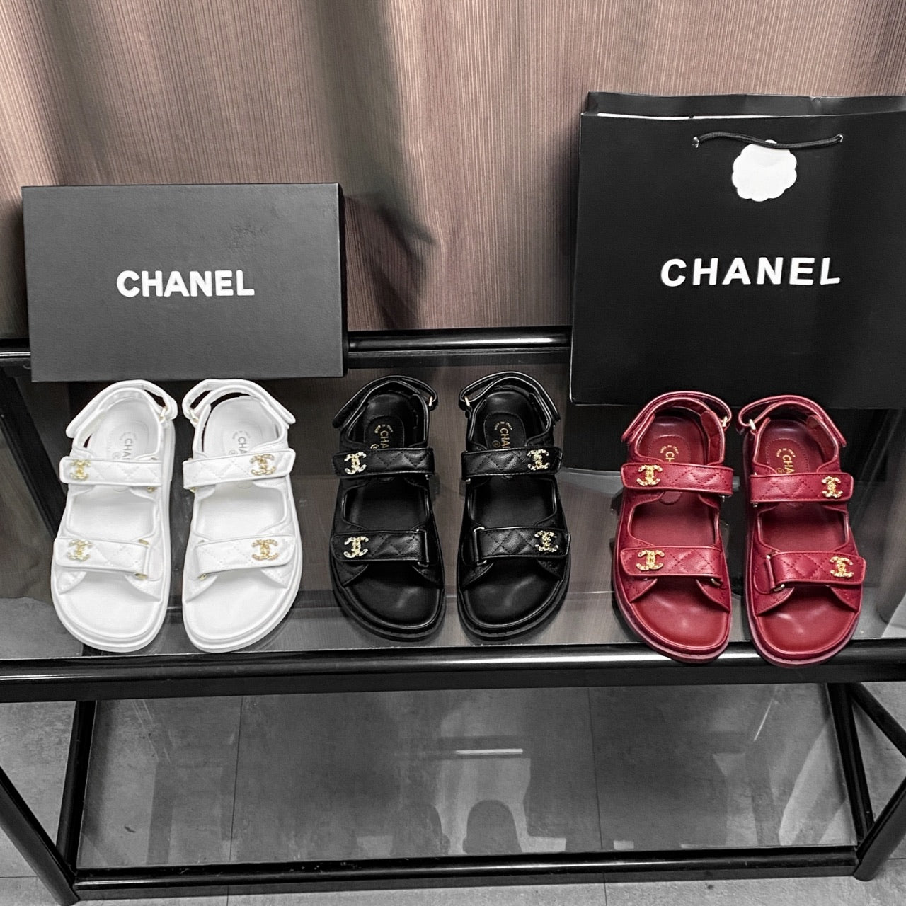 CHNA* 25SS Velcro Sandals