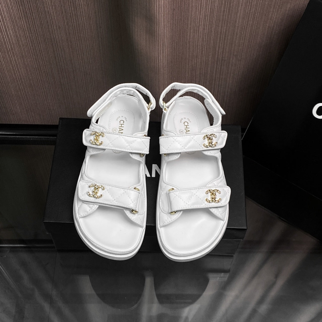 CHNA* 25SS Velcro Sandals