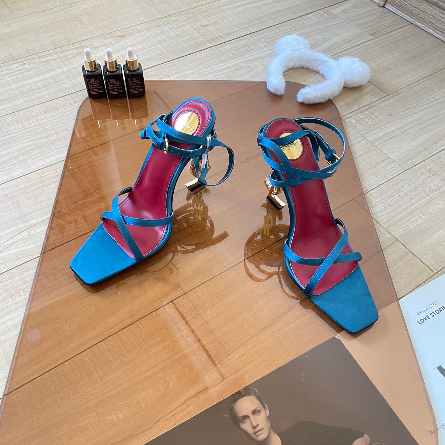 YSL* 25SS high heels