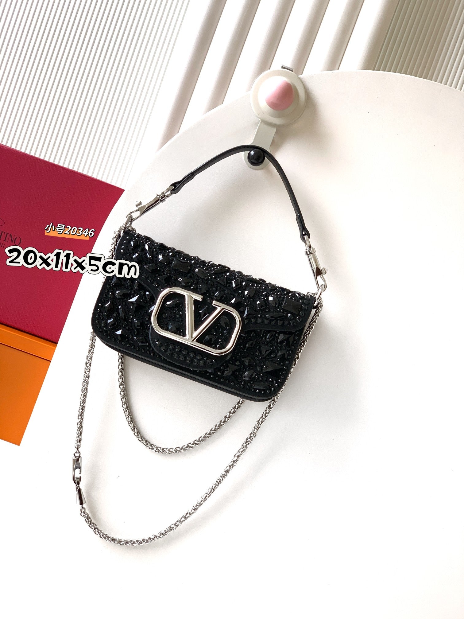 Valent* 25SS crystal handbag
