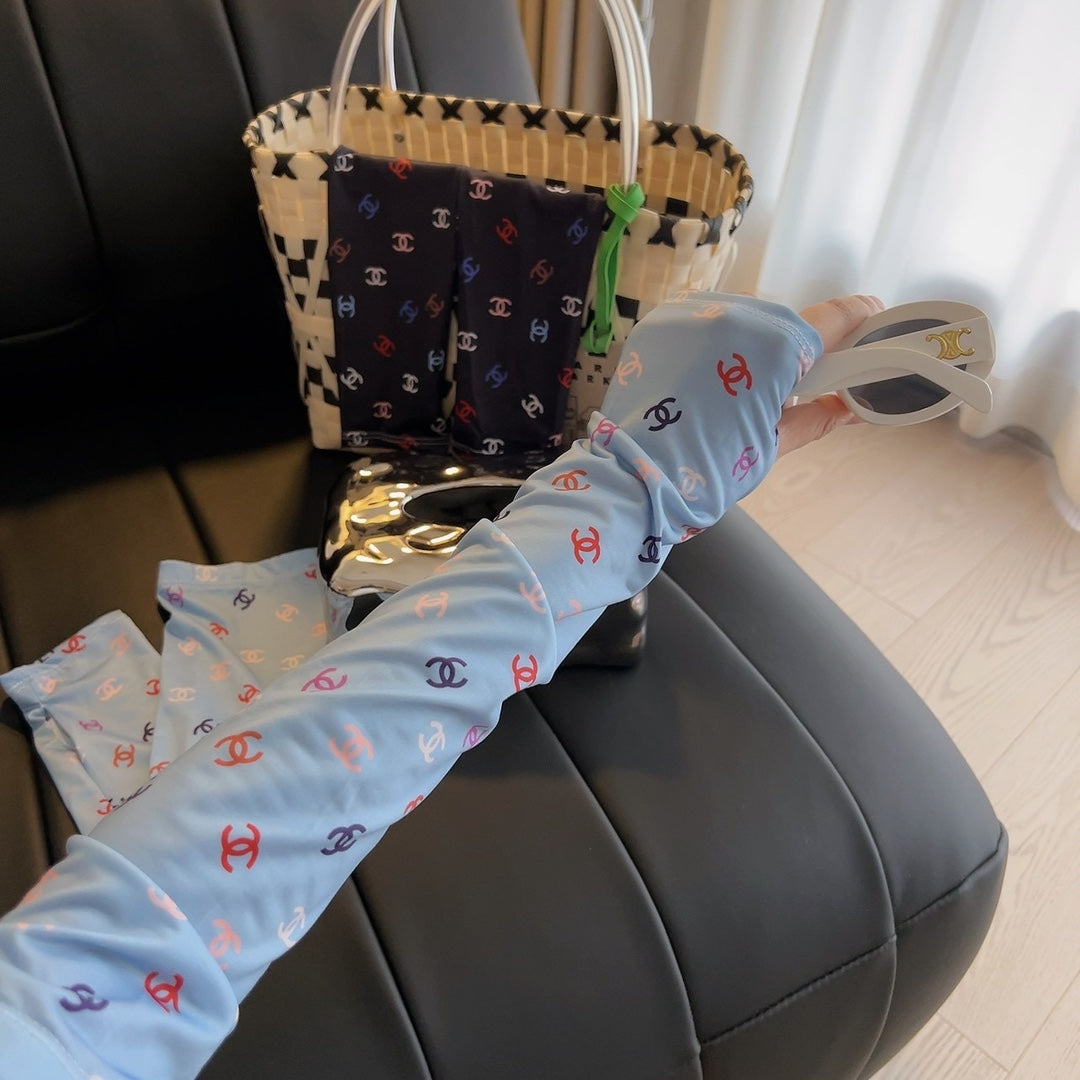 CHAN* 25SS high elastic ice silk sleeves