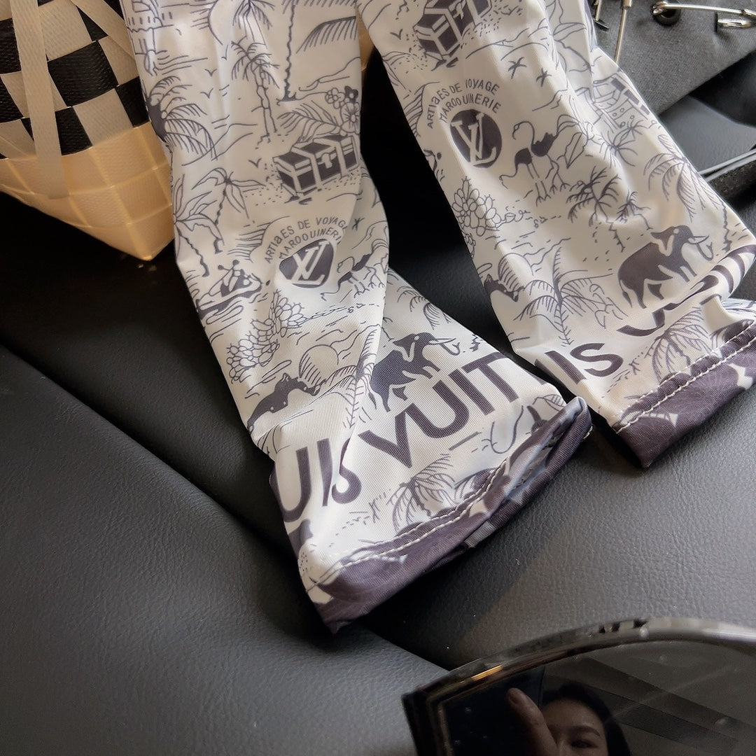 LOU* 25SS high elastic ice silk sleeves