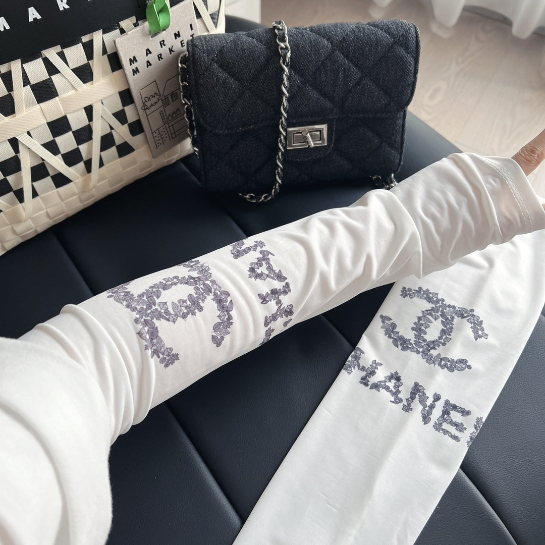 CHAN* 25SS high elastic ice silk sleeves