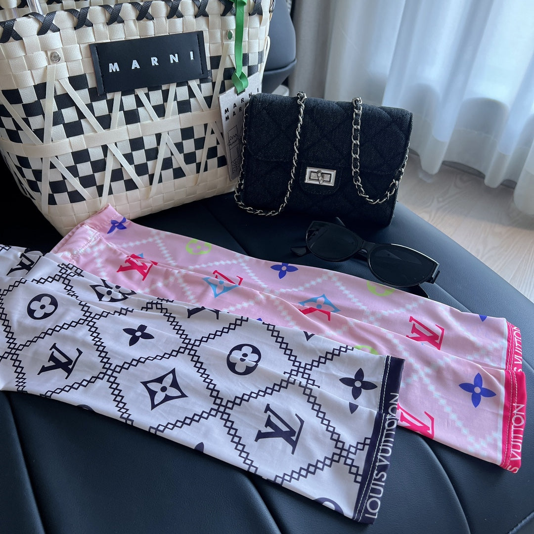 LOU* 25SS high elastic ice silk sleeves