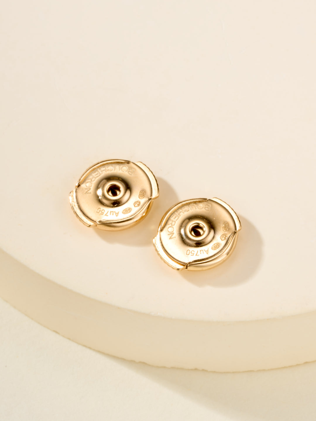 Boucheron 25SS teardrop diamond earrings