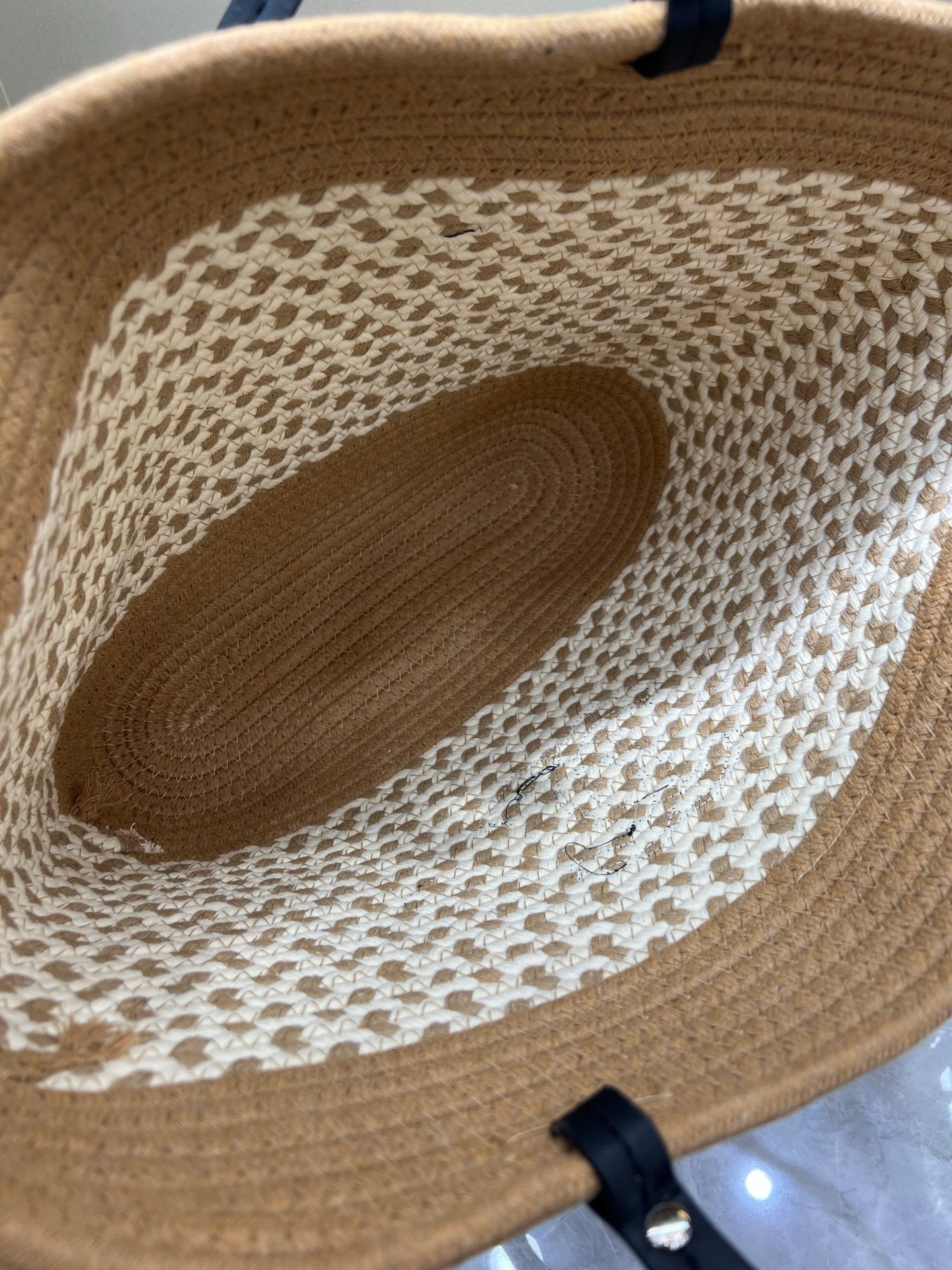 CHAN* 25SS woven tote bag