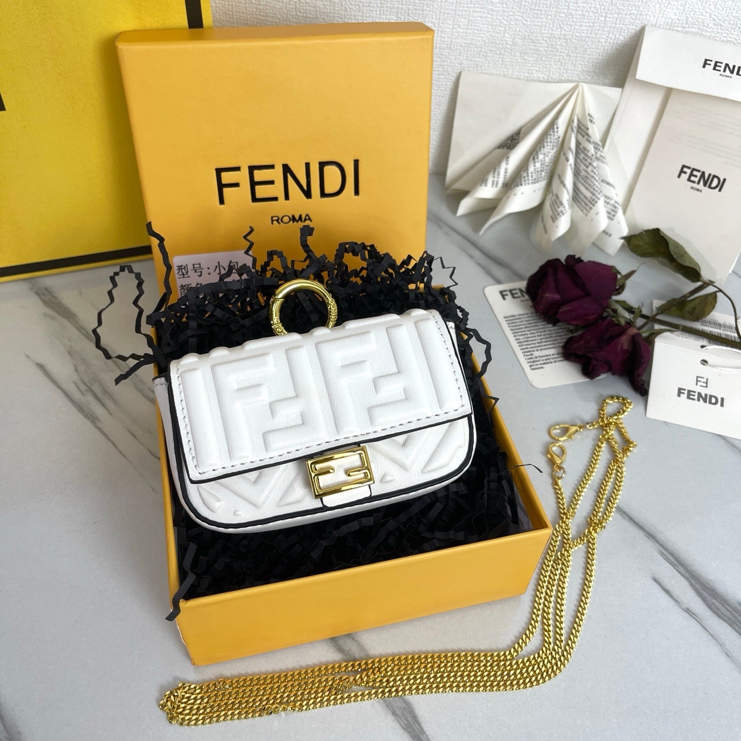 FEN* 25SS leather bag