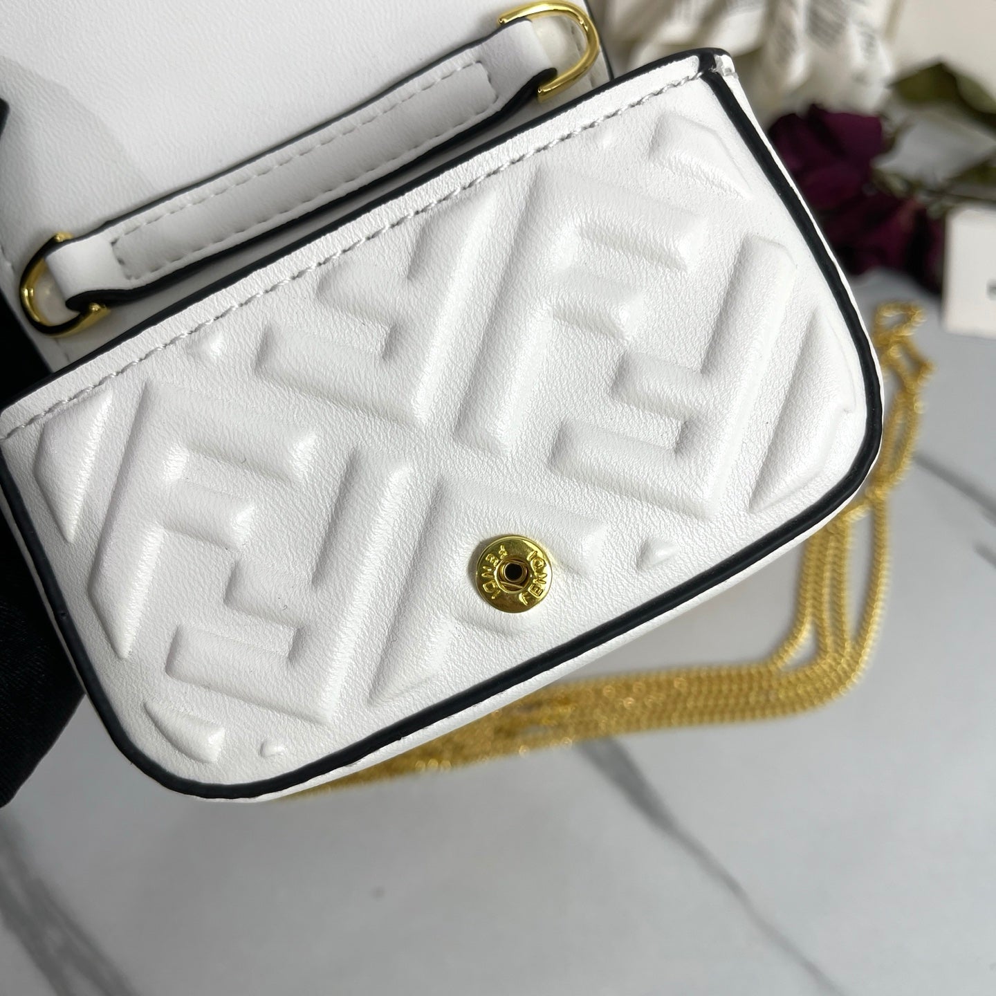 FEN* 25SS leather bag