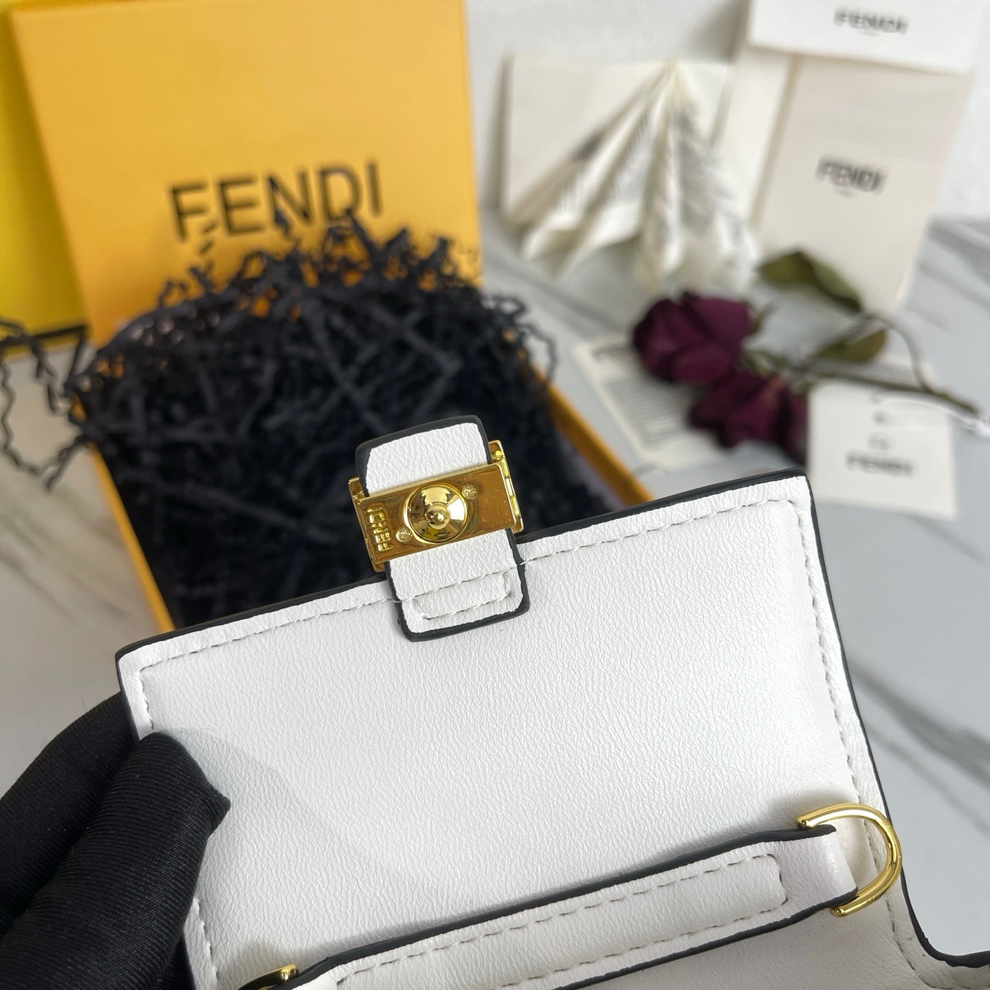 FEN* 25SS leather bag