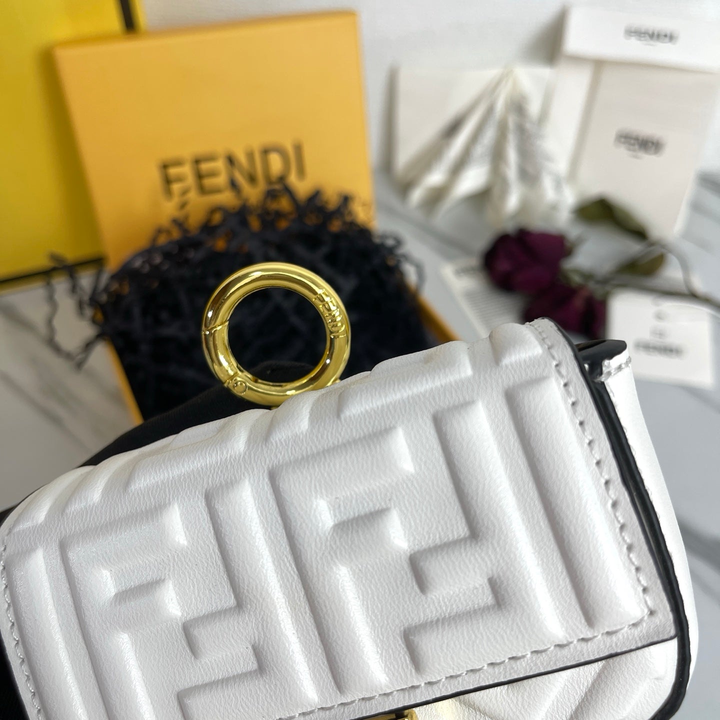 FEN* 25SS leather bag