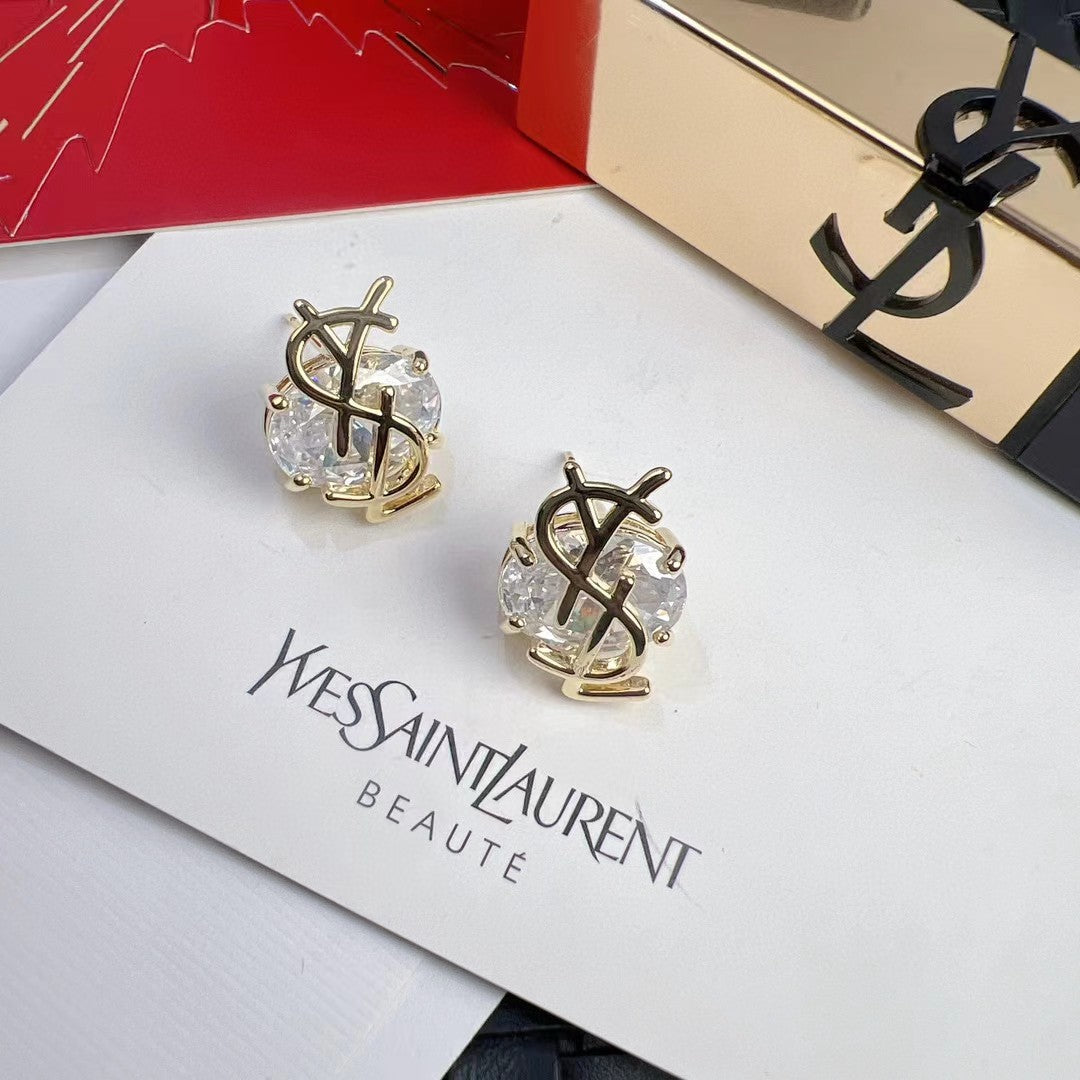 YSL* 25SS earrings