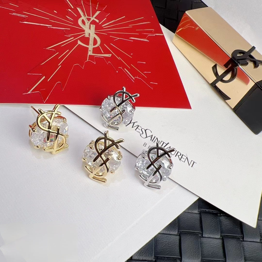 YSL* 25SS earrings