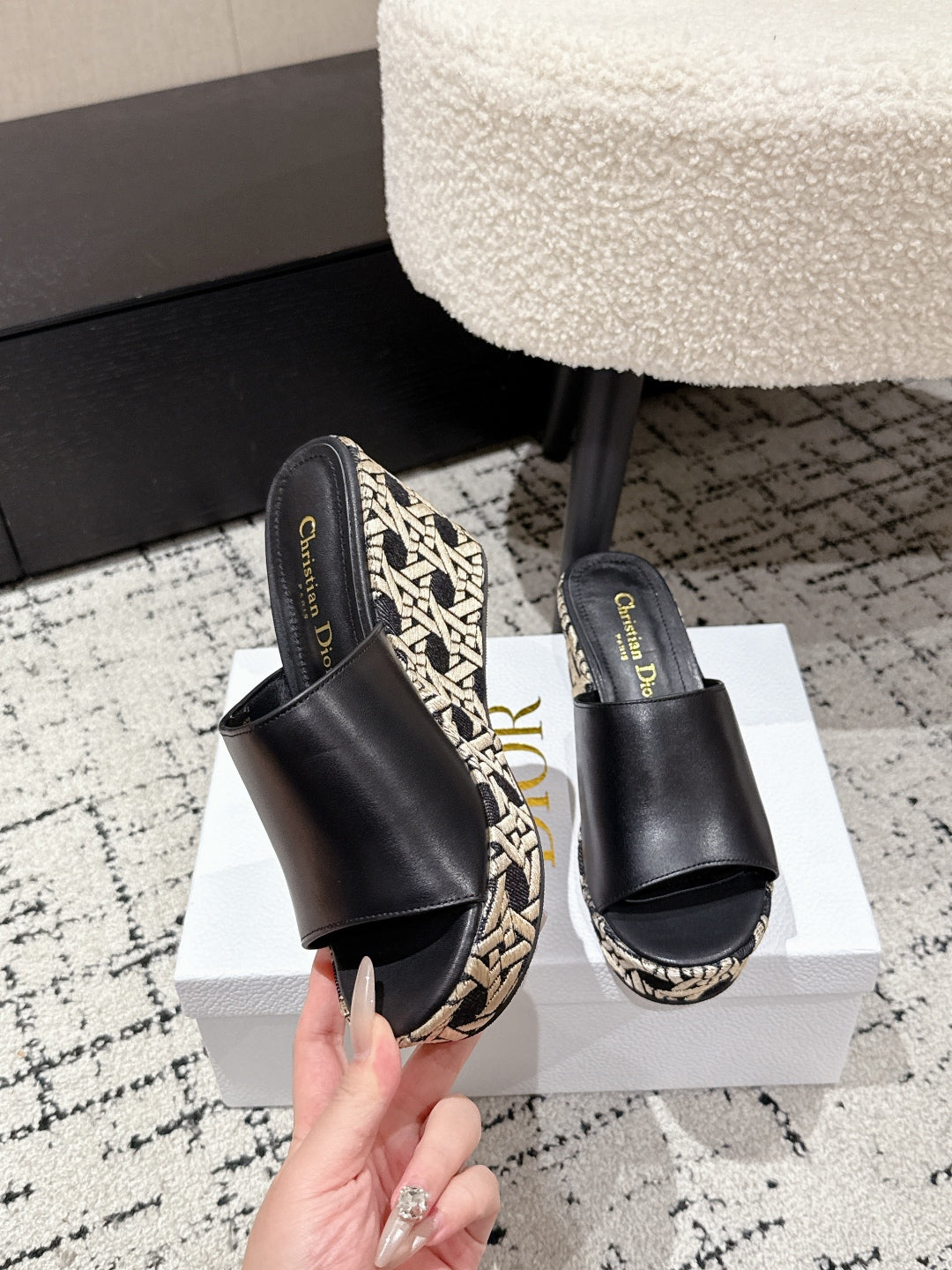 DIO* 25SS Platform Wedge Sandals VIP