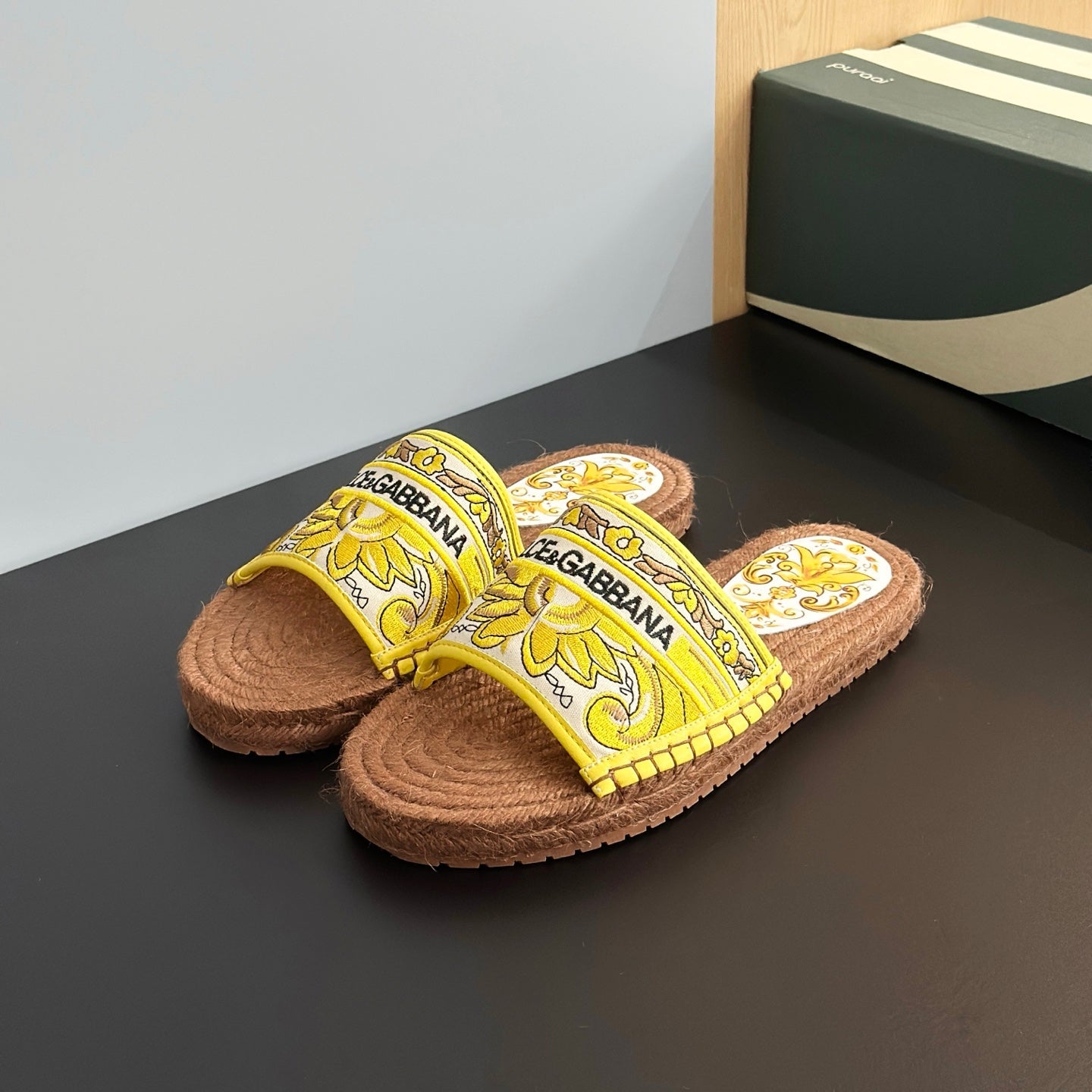 DG* 25SS woven slippers vip