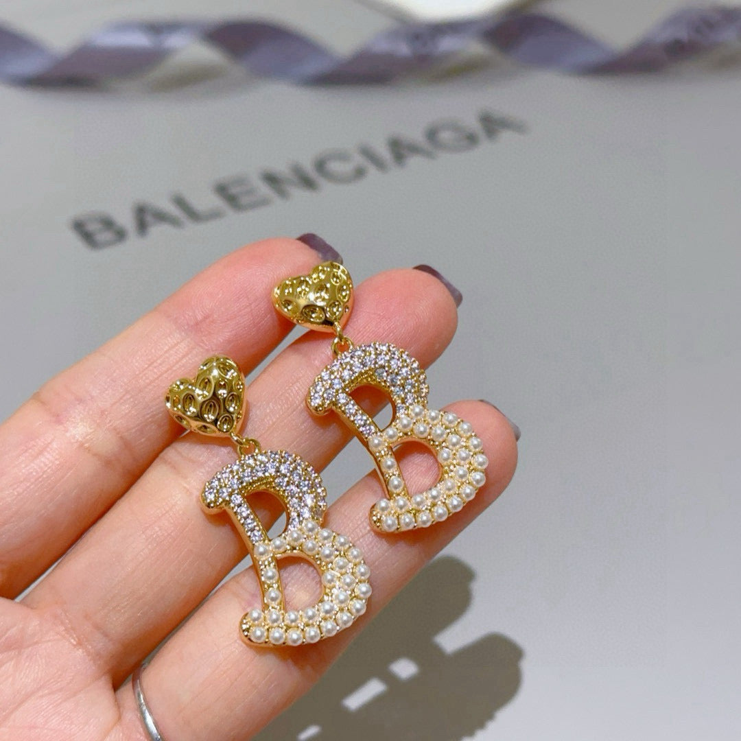 Balenciaga 25SS earrings
