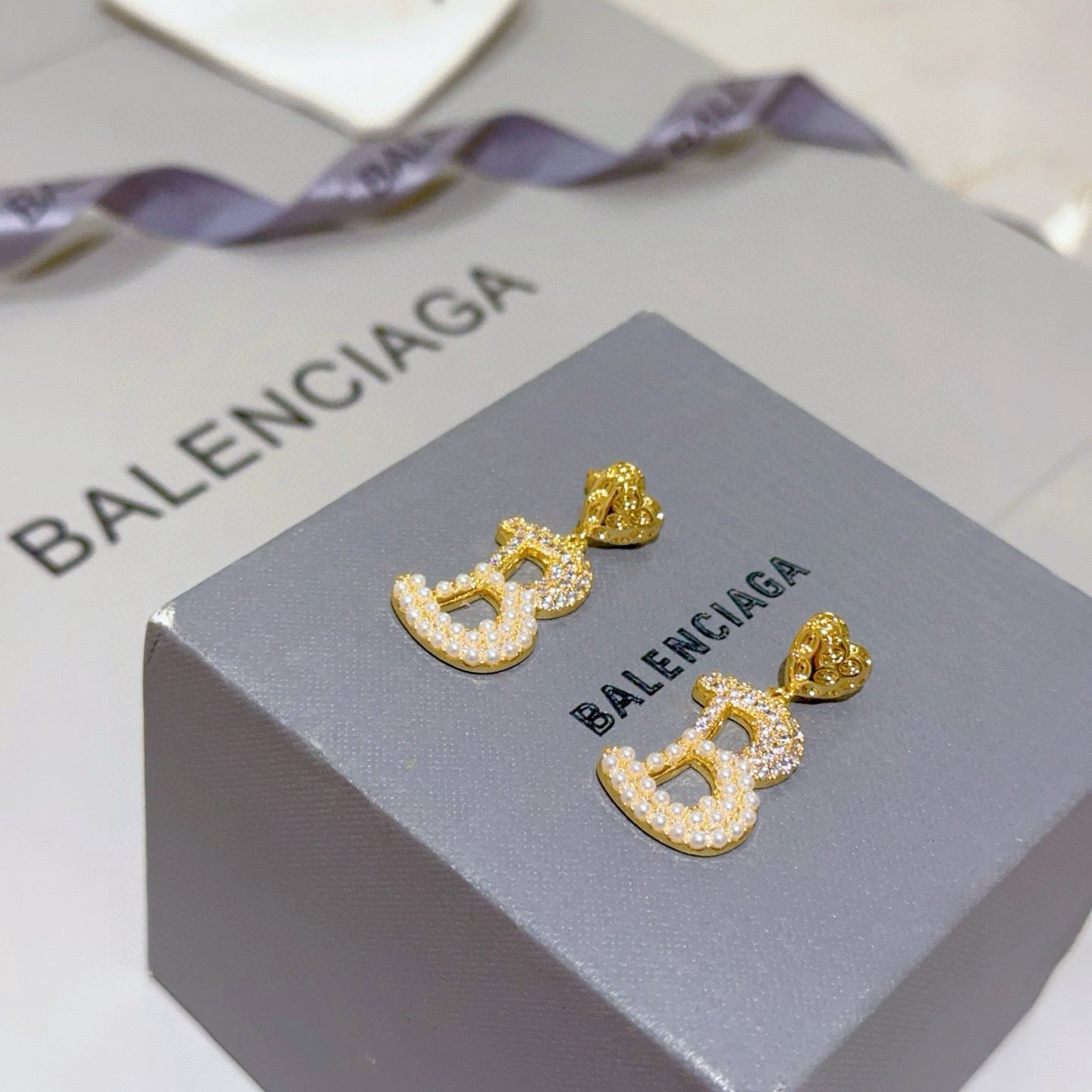 Balenciaga 25SS earrings