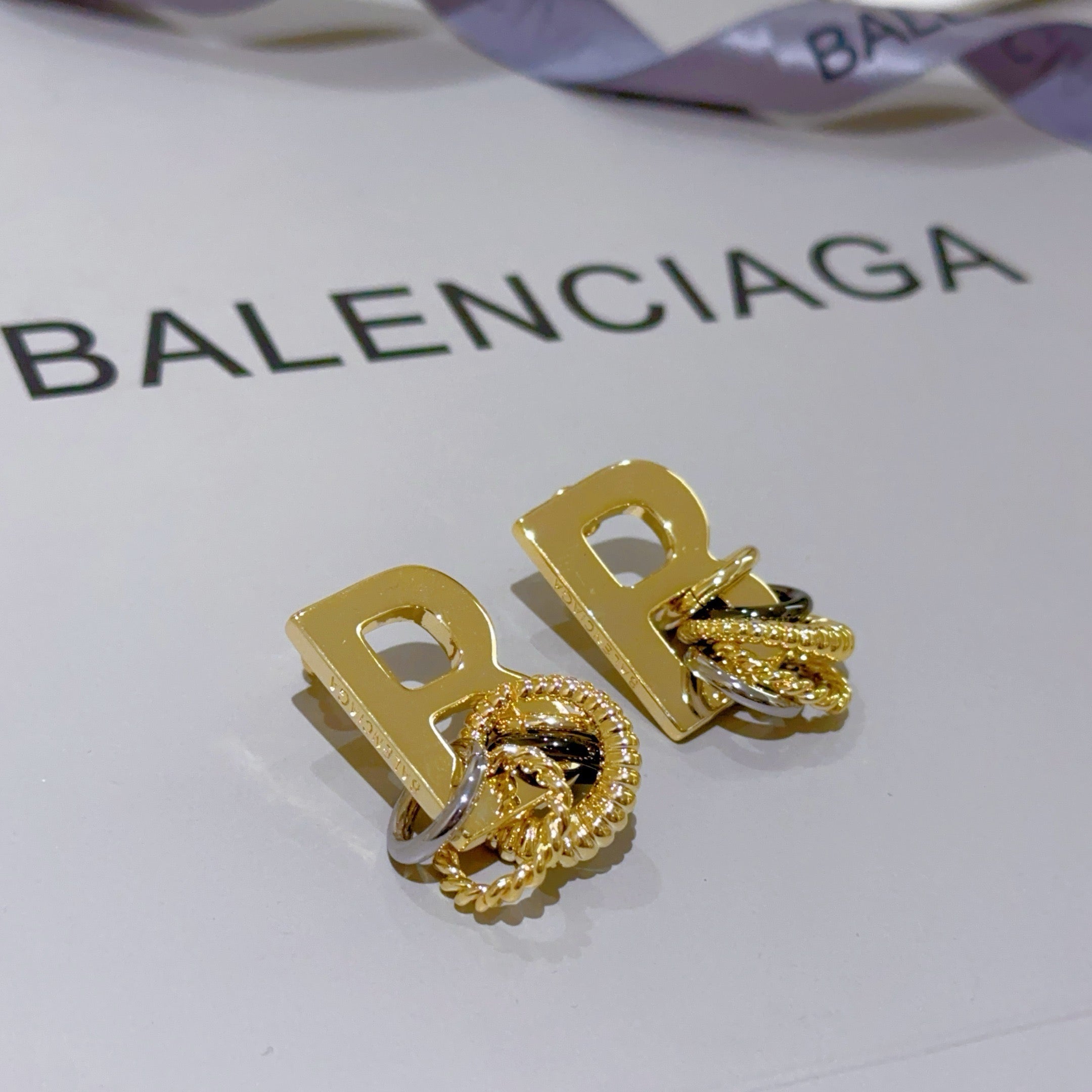 Balenciaga 25SS earrings