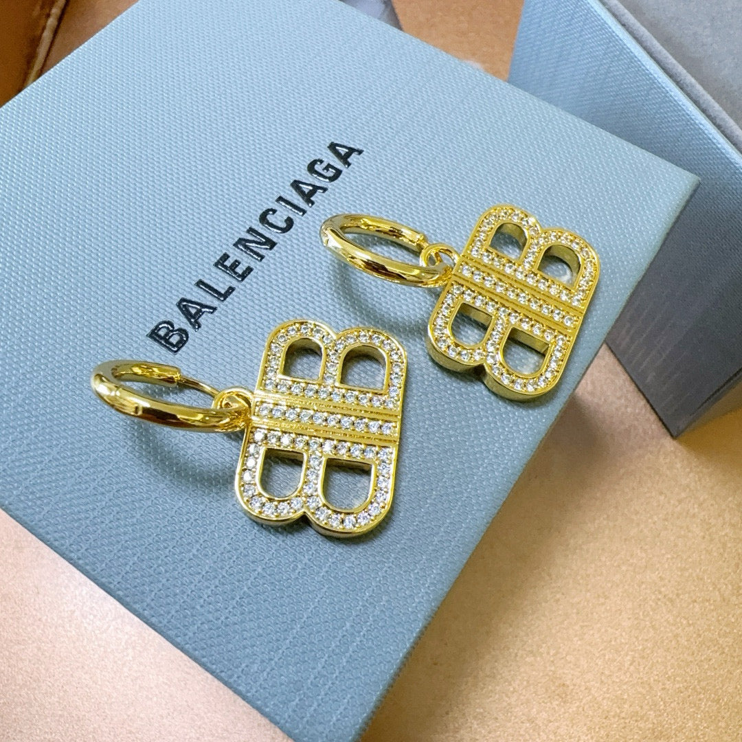 Balenciaga 25SS earrings
