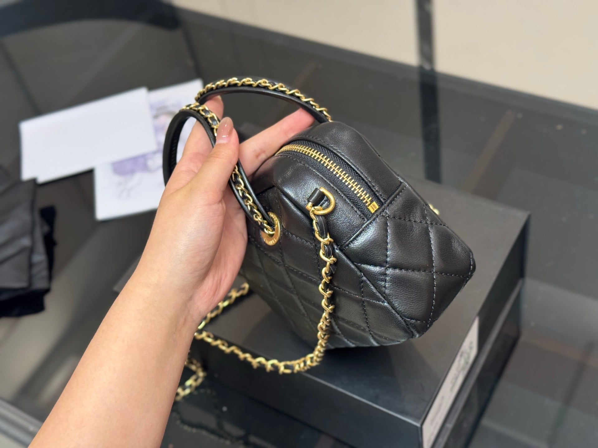 CHAN* 25SS bowling bag