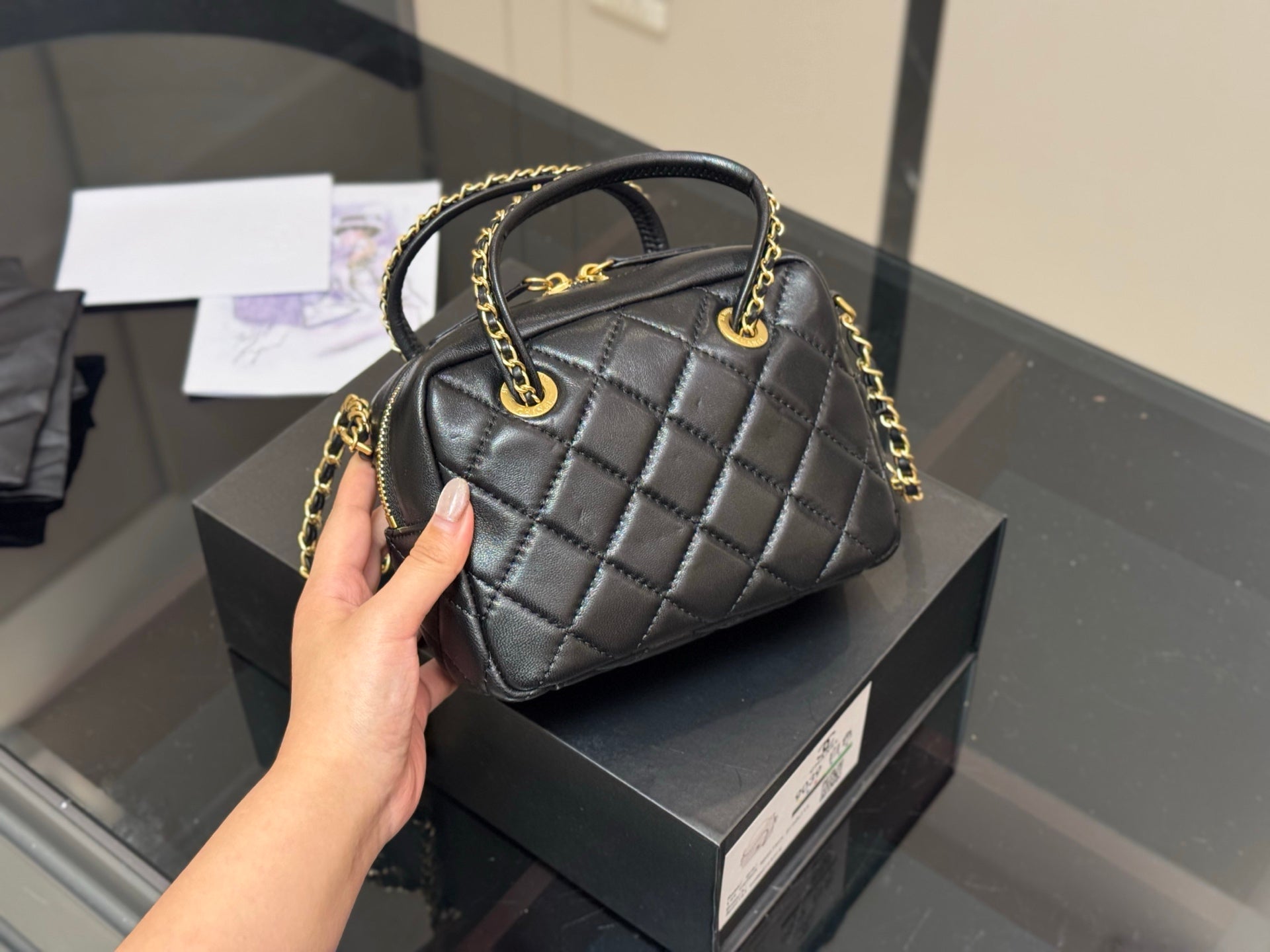 CHAN* 25SS bowling bag