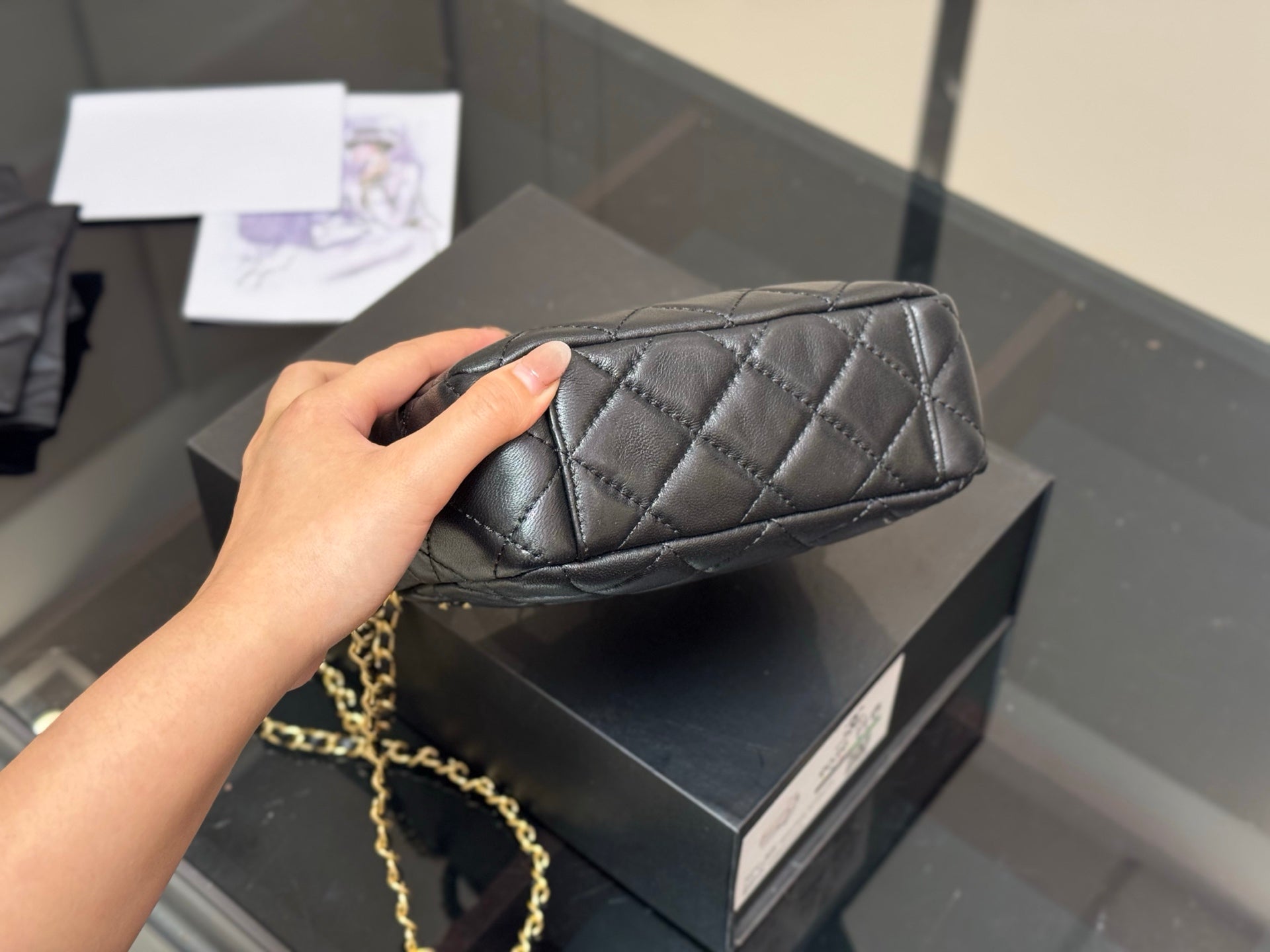 CHAN* 25SS bowling bag