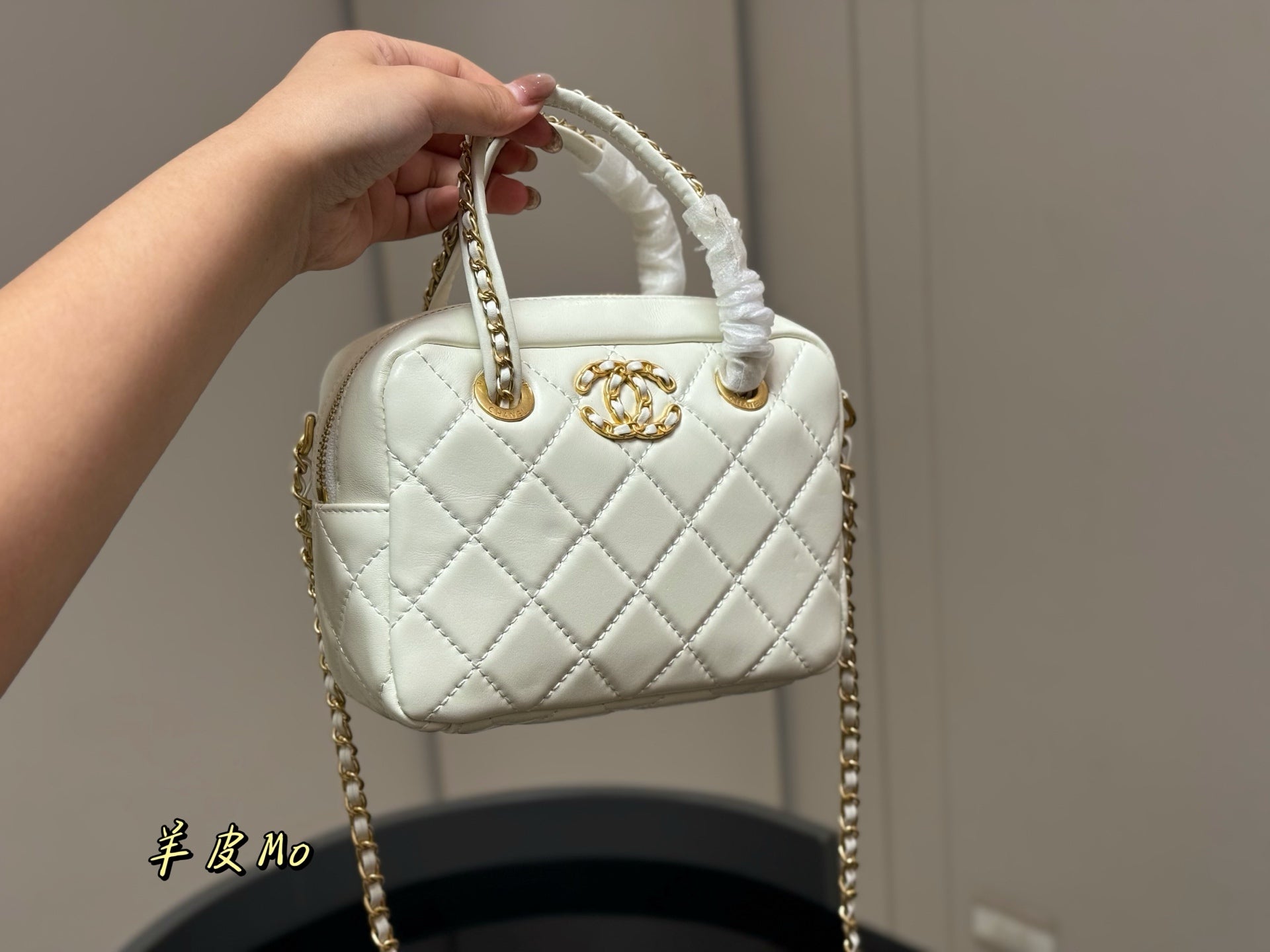 CHAN* 25SS bowling bag