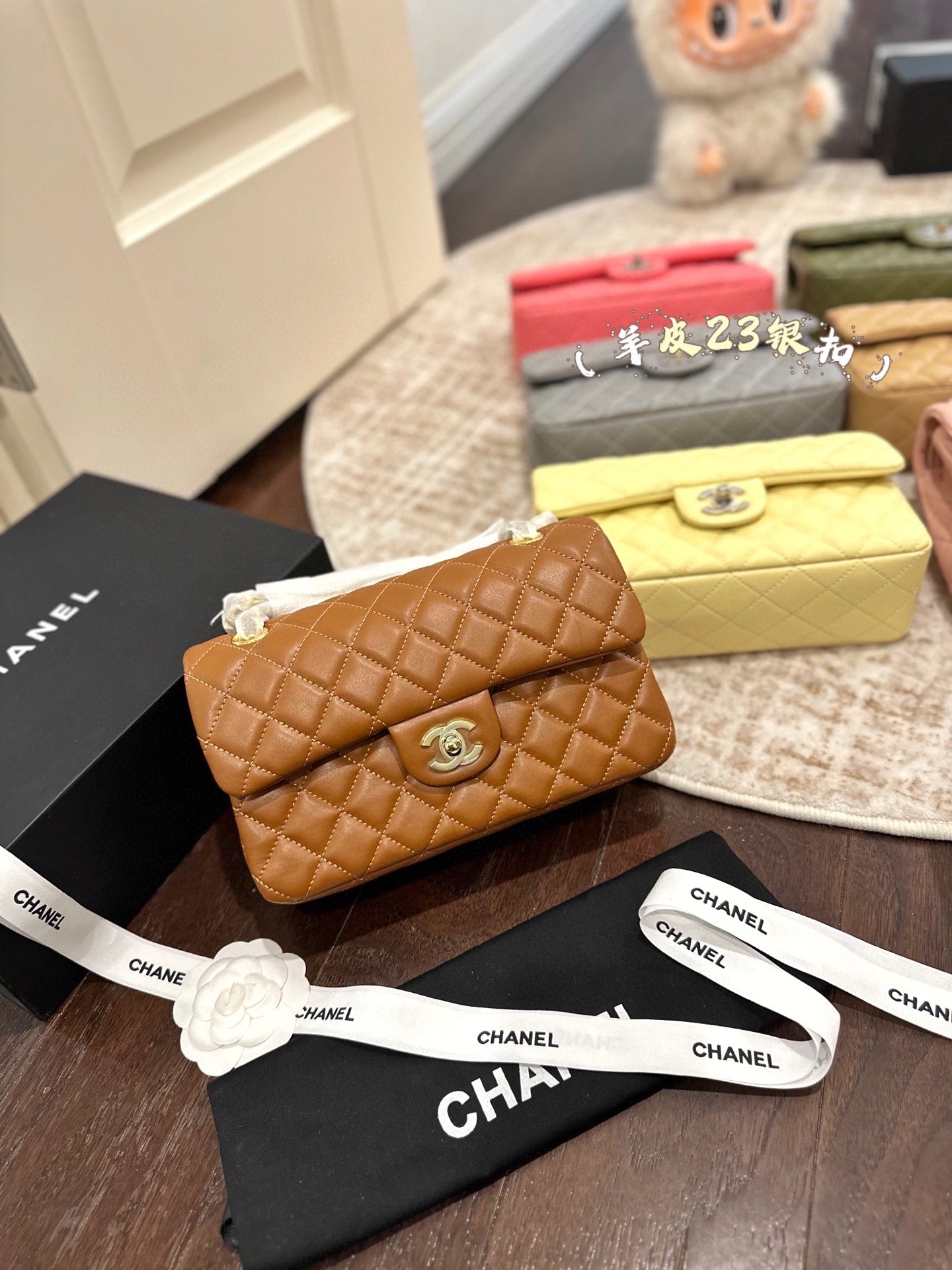 CHAN* 25SS chain bag with Silver buckle （16 colors)