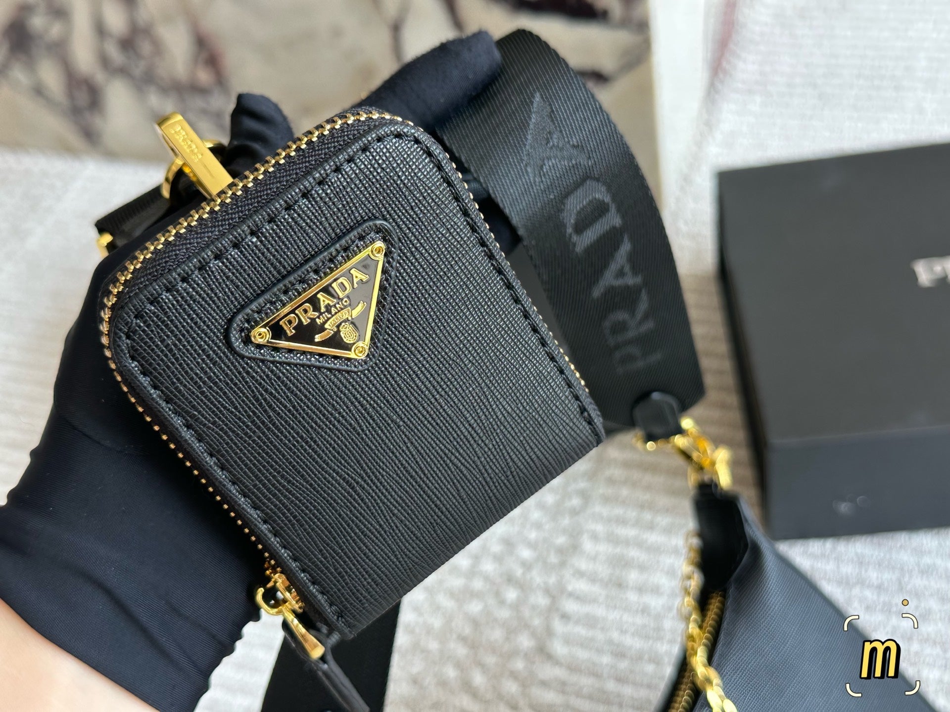 PRA* 25SS Three and One Chain Bag